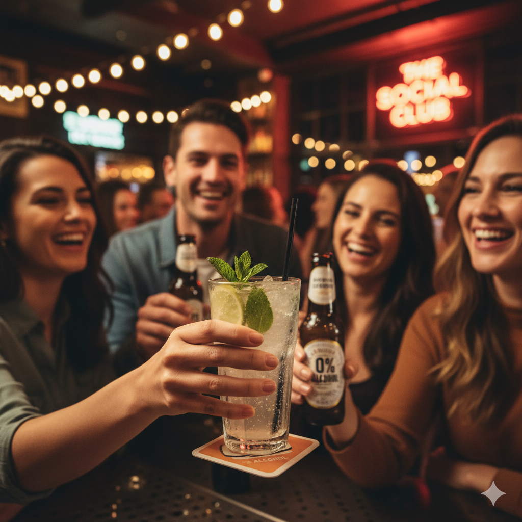 Navigating the Night: 10 Tips for Sober Fun with Drinking Friends