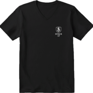 Classic Black V-Neck