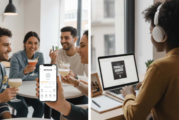 Reframe app sober journey