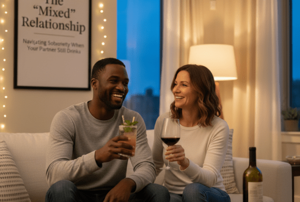 Sober guy Non-sober partner